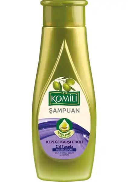 Komili Kepekli Saçlar İçin 2 in 1 Doğal Zeytinyağlı Şampuan Ürünü Özellikleri