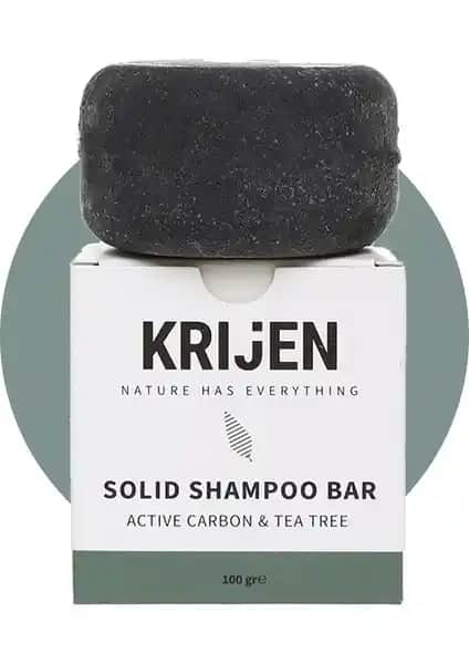 Krijen Aktif Karbon ve Çay Ağacı Katı Şampuanı: Doğal ve Etkili Saç Temizliği İçin Güçlü Bir Çözüm