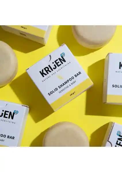 Krijen Hassas Cilt ve Bebek Katı Şampuanı: Doğal ve Güvenilir Temizlik Çözümü