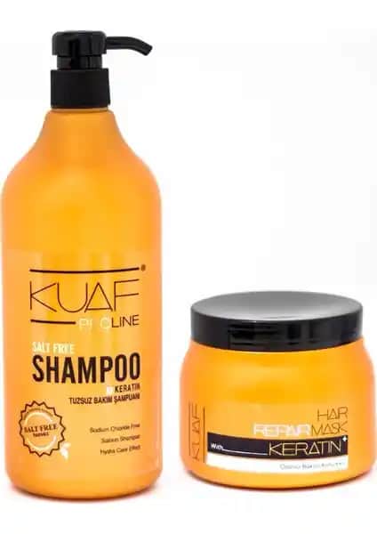 Kuaf Tuzsuz Şampuan ve Keratinli Saç Maskesiyle Saç Bakımında Yeni Dönem
