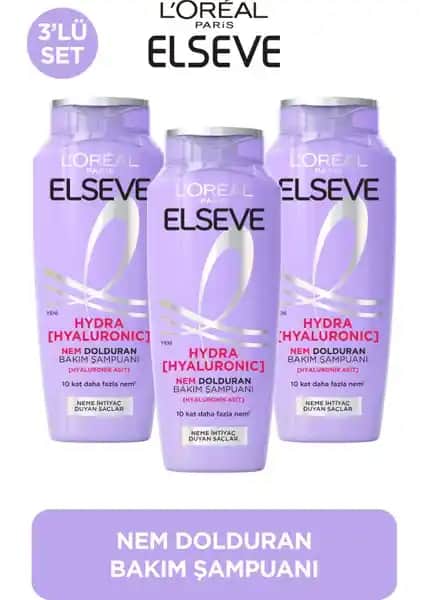 L'Oréal Elseve Hydra Hyaluronik Nem Dolduran Şampuanı Saç Sağlığını Koruyan Onarıcı Formül