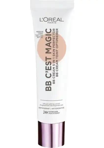 L'Oréal Paris C'Ést Magic BB Krem 03 Medium Light: Günlük Kullanım İçin Doğal ve Koruyucu BB Krem
