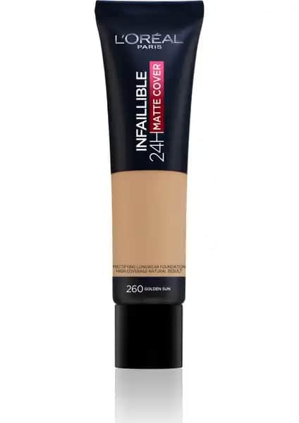 L'Oréal Paris Infaillible 32H Matte Cover Fondöten: Uzun Süre Dayanıklı ve Yüksek Kapatıcı