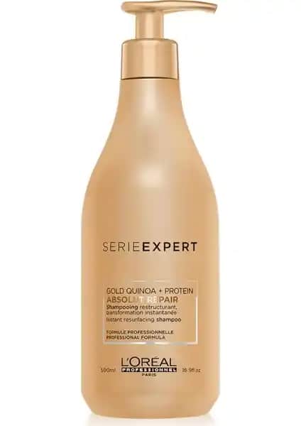 L'Oréal Professionnel Abs Repair Gold Quinoa Protein Şampuanı Yıpranmış Saçlar İçin Onarıcı Bakım