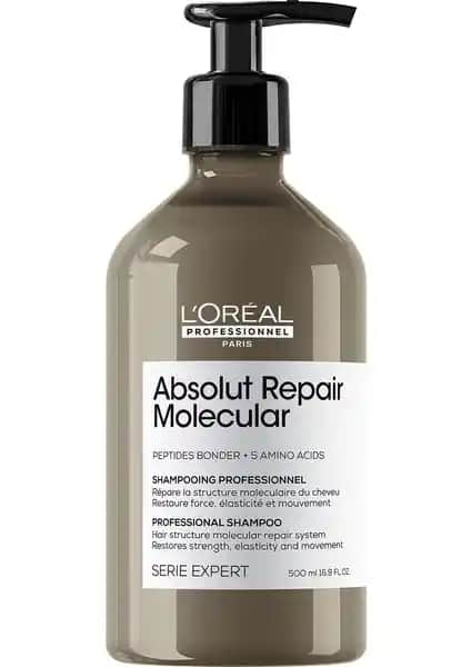 L'Oréal Professionnel Absolut Repair Molecular Onarıcı Şampuan Saçlarınızı Güçlendiren ve Onaran Formül