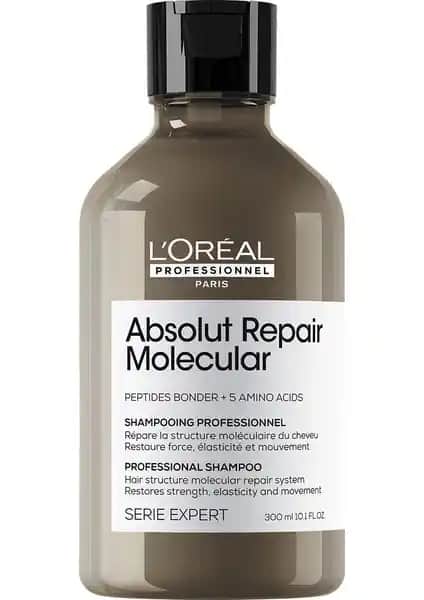 L'Oréal Professionnel Absolut Repair Moleküler Arındırıcı Şampuan Saç Güçlendirme ve Onarım Çözümü