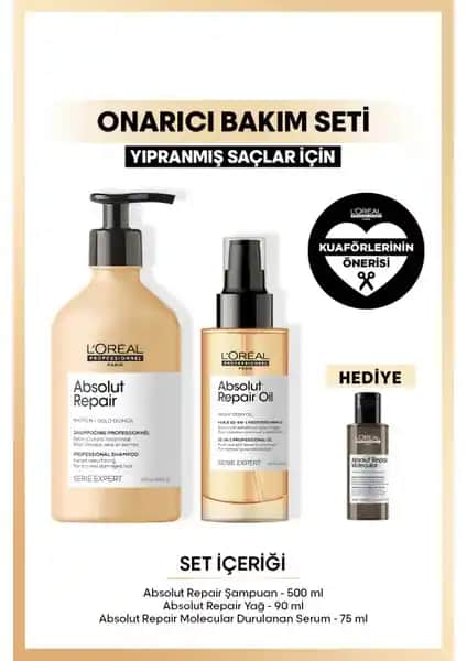 L'Oréal Professionnel Absolut Repair Yıpranmış Saçlar İçin Etkili Bakım Çözümü