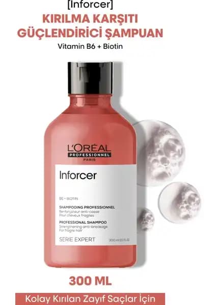 L'Oréal Professionnel Inforcer Kırılma Karşıtı Güçlendirici Şampuan İncelemesi ve Kullanım Önerileri