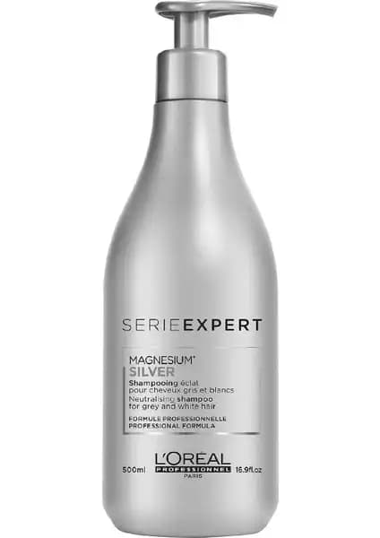 L'Oréal Professionnel Silver Şampuan: Renk Koruma ve Parlaklık Sağlayan Profesyonel Saç Bakım Ürünü