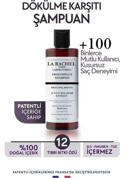 La Rachel-Paris Procomplex Şampuanı Saç Dökülmesine Karşı Bilimsel ve Doğal Çözüm