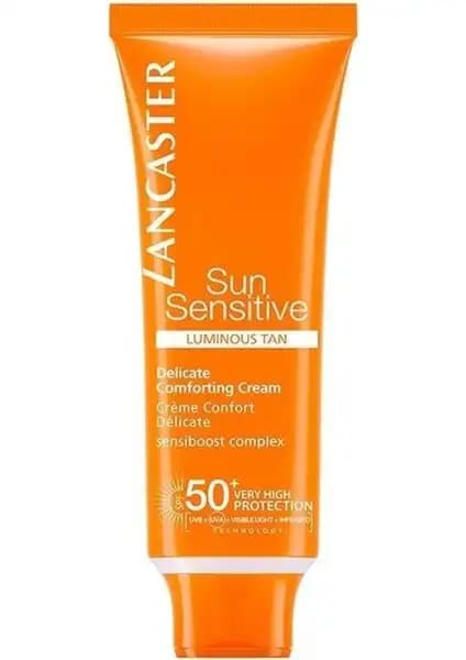 Lancaster Sun Delicate Skin Face Protection Güneş Kremi SPF50 Hassas Ciltler İçin Yüksek Koruma