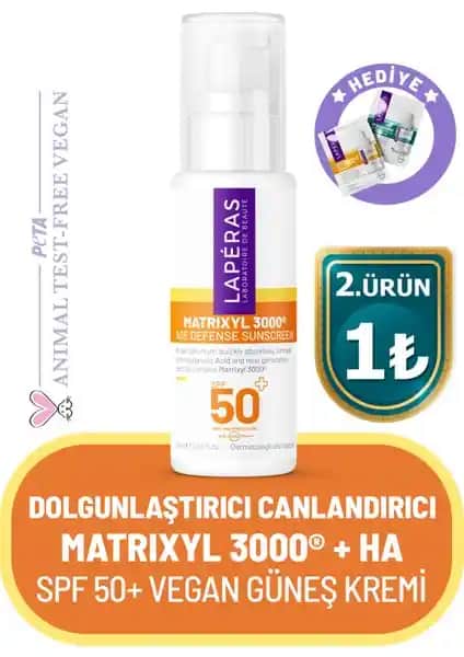 Laperas Yüksek Koruma 50+ SPF Matrixyl 3000 Su Bazlı Güneş Kremi: Günlük Cilt Koruma ve Bakım Çözümü