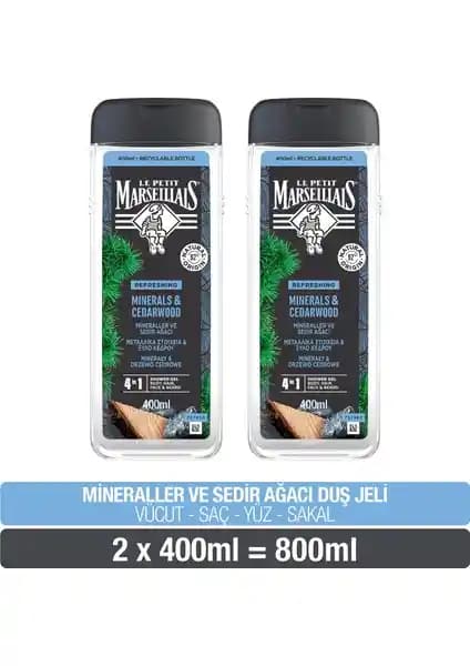 Le Petit Marseillais 4'ü 1 Arada Duş Jeli: Doğal İçerik ve Çok Yönlü Temizlik Özellikleri