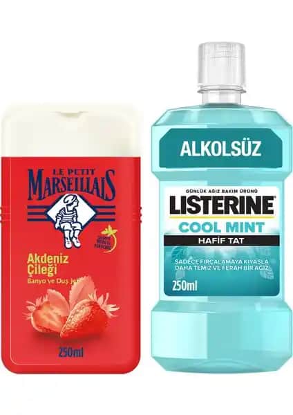 Le Petit Marseillais Akdeniz Çileği ve Listerine Cool Mint ile Temizlik ve Ferahlık