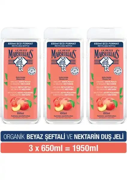 Le Petit Marseillais Beyaz Şeftali ve Nektarin Duş Jeli: Doğal Güç ve Ferahlık Sunan Temizlik Ürünü