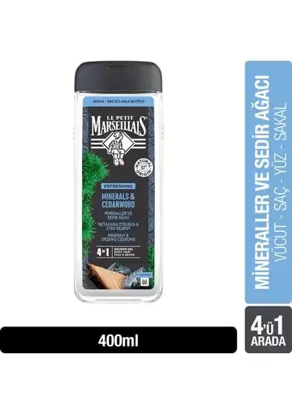 Le Petit Marseillais Mineralli ve Sedir Ağacı Özlü Duş Jeli Ürün İncelemesi ve Özellikleri