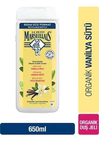 Le Petit Marseillais Vanilya Sütü Duş Jeli: Doğal ve Ferahlatıcı Temizlik Deneyimi