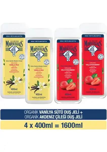 Le Petit Marseillais Vanilya Sütü ve Akdeniz Çileği Duş Jeli Ürün Özellikleri ve Kullanıcı Yorumları