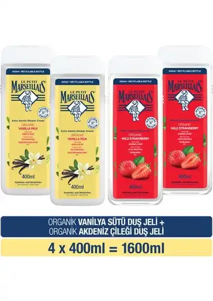 Le Petit Marseillais Vanilya Sütü ve Akdeniz Çileği Duş Jeli Ürün Özellikleri ve Kullanıcı Yorumları