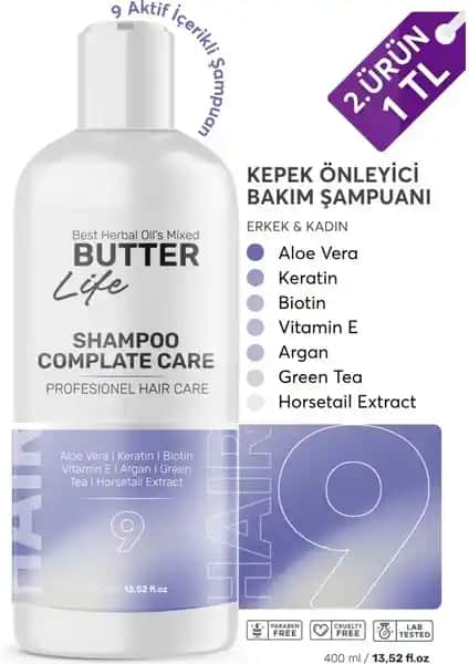 Life Butter Eğzama Şampuanı Kepek ve Egzamaya Karşı Doğal Çözüm Sunar