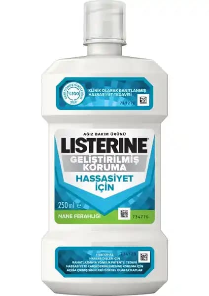 Listerine Advanced Defence Hassasiyet İçin Geliştirilmiş Koruma Ağız Bakım Suyu 75-90 karakter