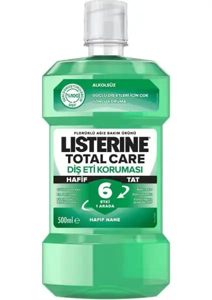 Listerine Ağız Bakım Suyu: Alkol İçermeyen Güçlü ve Güvenilir Diş Eti Koruma Çözümü