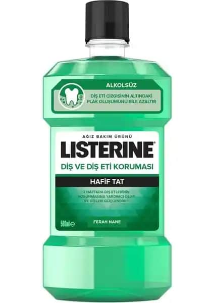 Listerine Ağız Gargarası: Diş ve Diş Eti Sağlığını Koruyan Güçlü Bir Çözüm