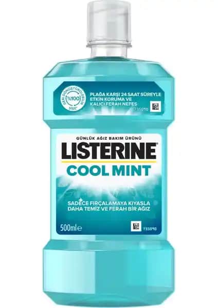 Listerine Cool Mint 500 ml Ağız Bakım Suyu: Etkili ve Güvenilir Temizlik Çözümü