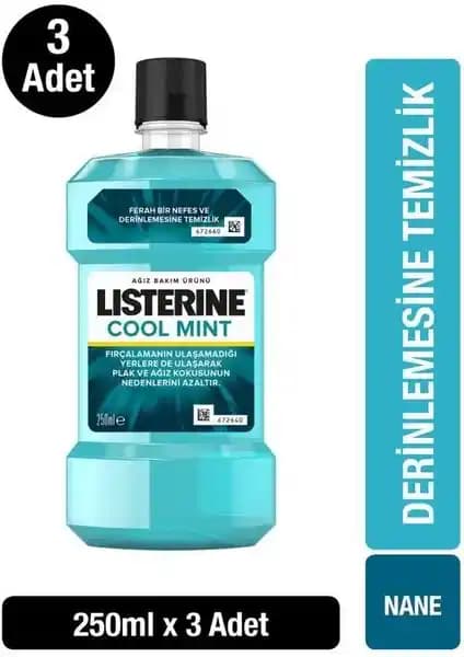 Listerine Cool Mint Ağız Bakım Suyu: Ferahlatıcı ve Güçlü Koruma Sağlayan Etkili Ürün