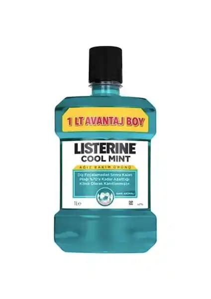 Listerine Cool Mint Gargara Nane Aromalı 1000 ml ile Güçlü ve Ferah Bir Ağız Temizliği Deneyimi