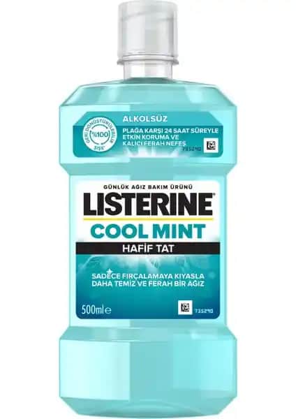Listerine Cool Mint Hafif Tat Alkolsüz Ağız Bakım Suyu: Günlük Temizlik ve Ferahlık İçin Uygun Çözüm