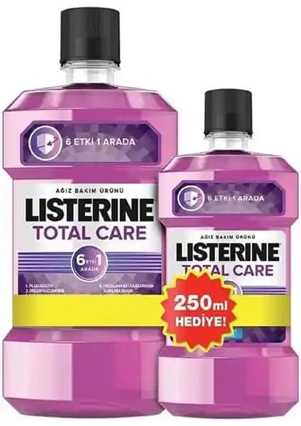Listerine Total Care 6 Etki Ağız Bakım Suyu: Günlük Temizlik ve Koruma İçin Güçlü Çözüm