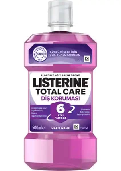 Listerine Total Care Ağız Çalkalama Suyu: Güçlü ve Güvenilir Ağız Bakım Çözümü