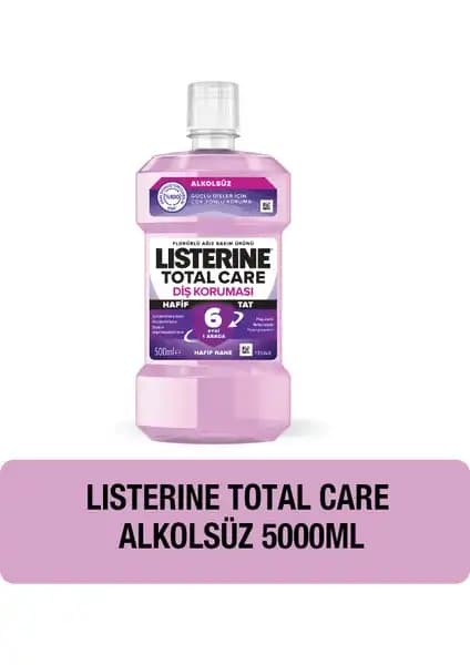 Listerine Total Care Hafif Tat Alkolsüz Ağız Bakım Suyu İncelemesi ve Kullanıcı Yorumları