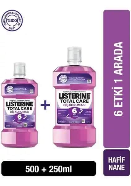 Listerine Total Care ile Ağız Sağlığınızı Güçlendirin ve Ferah Bir Nefes Elde Edin