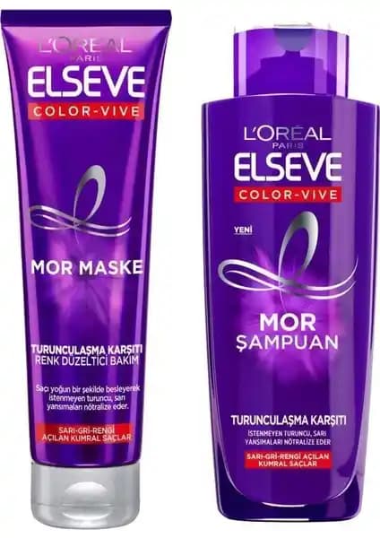 Loreal Elseve Color-Vive Silver Serisiyle Renk Koruma ve Saç Onarımı Çözümü