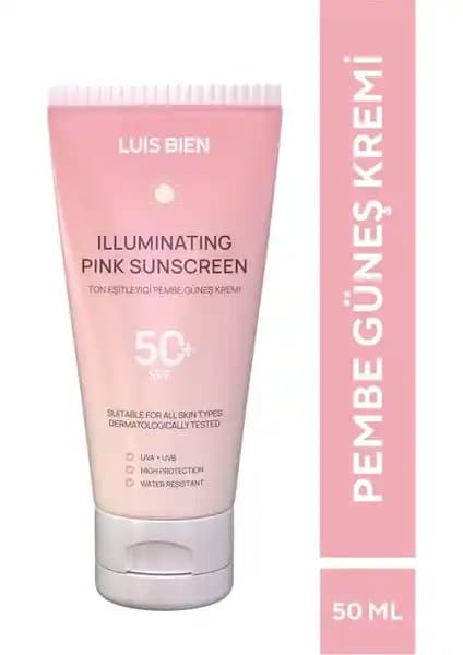 Luis Bien Ton Eşitleyici SPF 50+ ile Güçlü Koruma ve Parlaklık Sağlayan Cilt Kremi