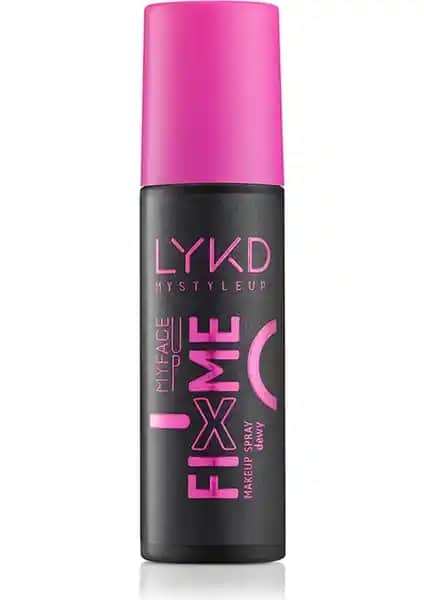 LYKD Dewy Makyaj Sabitleyici Sprey: Uzun Süreli Kalıcılık ve Ferahlatıcı Nemli Bitiş