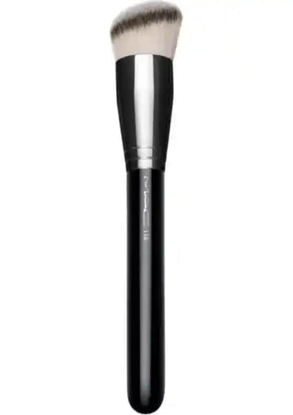 Mac 170 Synthetic Rounded Slant Brush Profesyonel Krem ve Sıvı Makyaj Fırçası