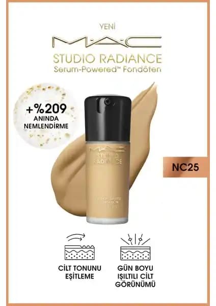 MAC Serum Güçlü Fondöten ile Doğal ve Işıltılı Makyaj Deneyimi