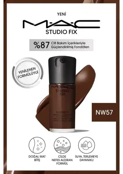 MAC Studio Fix Fluid SPF 15 Mat Fondöten: Doğal ve Kalıcı Makyaj İçin En İyi Tercih