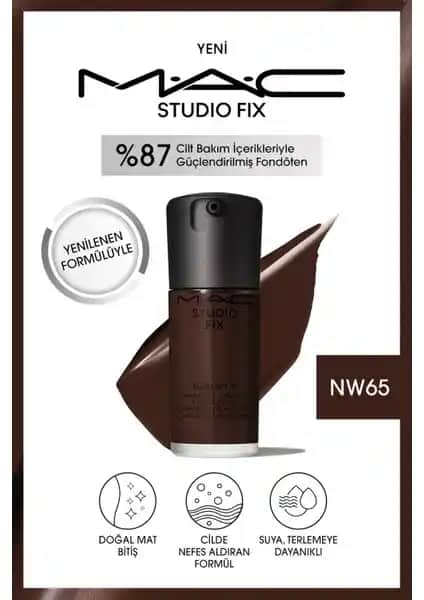 MAC Studio Fix Fluid SPF 15 Mat Fondöten: Doğal ve Uzun Süreli Makyaj İçin İdeal Tercih