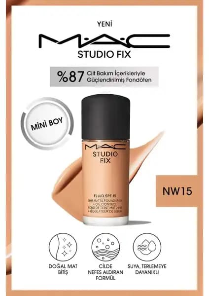 Mac Studio Fix Fluid SPF 15 Mini Mat Fondöten İncelemesi ve Kullanıcı Yorumları