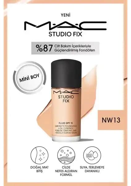 Mac Studio Fix Fluid SPF 15 Mini Mat Fondöten İncelemesi ve Kullanım Avantajları