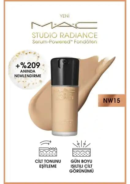 MAC Studio Radiance Serum-Powered Fondöten ile Doğal ve Işıltılı Bir Cilt Sağlamak