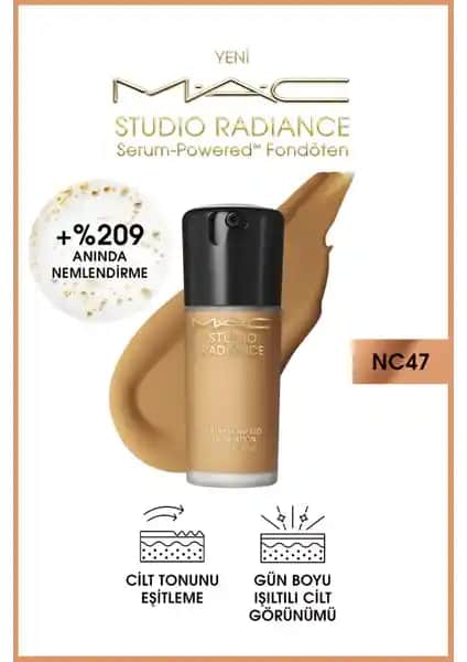 MAC Studio Radiance Serum-Powered Fondöten: Parlak ve Sağlıklı Cilt İçin Yenilikçi Seçenek