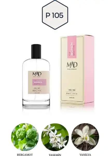 Mad Parfüm Mad P105 Selective Kadınlar İçin Zarif ve Ferah 50 ml Parfüm