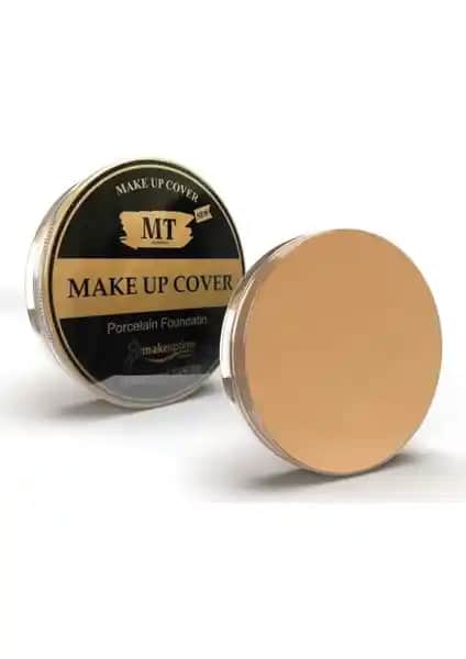 Makeuptime Make Up Cover Porselen Fondöten Kapatıcı No:211 Yüksek Kapatıcılık ve Doğal Mat Bitiş