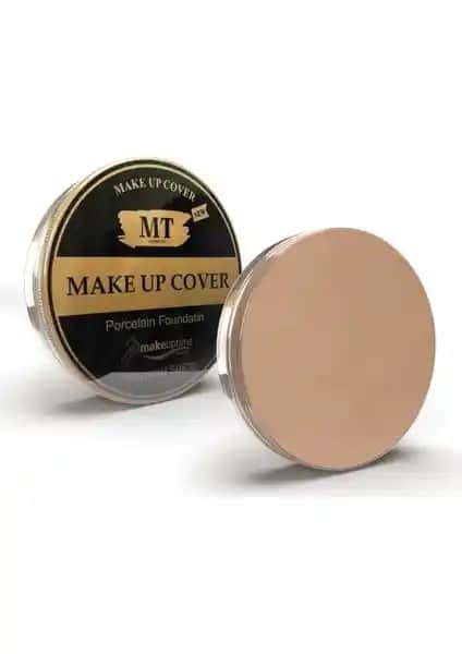 Makeuptime Porselen Fondöten Kapatıcı: Yüksek Kapatıcılık ve Doğal Mat Görünüm Sunar