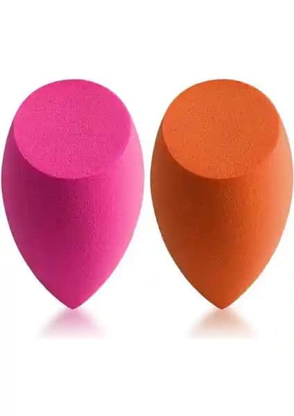 Makyajda Hassas Bölgeler İçin Pratik ve Çok Yönlü MUJGAN 2'li Kesik Uclu Sünger Tanıtımı ve Özellikleri